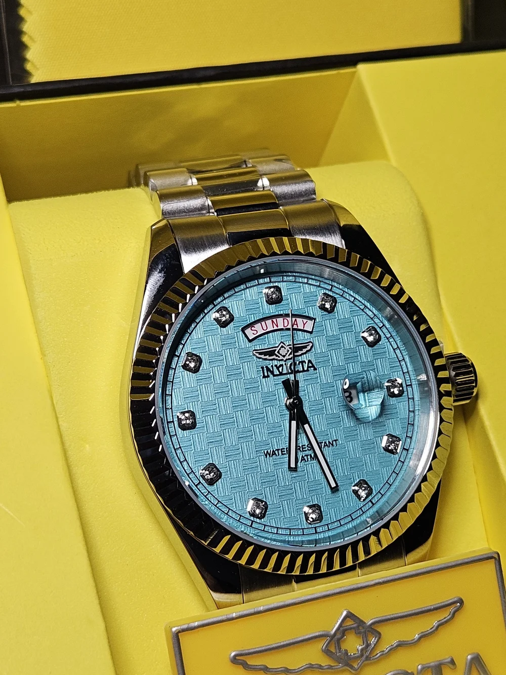Invicta Specialty Striad Command 43mm Watch - Tiffany Blue Dial 51048